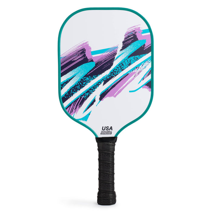 RSVLTS RSVLTS® Breakfast Balls Pickleball Collection "Pink Teal" _ Pickleball Paddle Set Breakfast Balls Pickleball Collection "Pink Teal" _ Pickleball Paddle Set