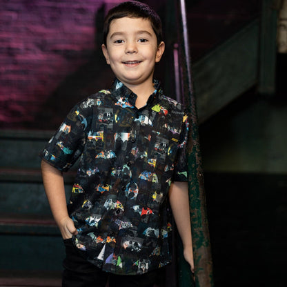 RSVLTS Batman Batman "Age of the Bat" Youth –  KUNUFLEX Short Sleeve Shirt