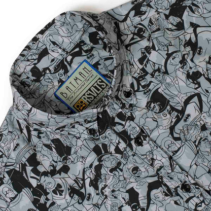 RSVLTS Batman Short Sleeve Shirt Batman: The Animated Series "Bat Noir" – KUNUFLEX Short Sleeve Shirt