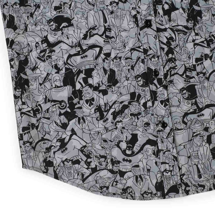 RSVLTS Batman Short Sleeve Shirt Batman: The Animated Series "Bat Noir" – KUNUFLEX Short Sleeve Shirt