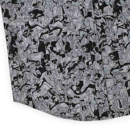 RSVLTS Batman Short Sleeve Shirt Batman: The Animated Series "Bat Noir" – KUNUFLEX Short Sleeve Shirt