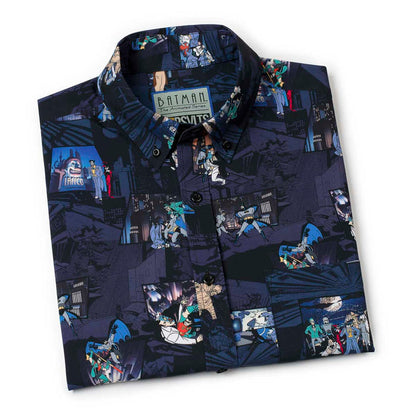 RSVLTS Batman Short Sleeve Shirt Batman: The Animated Series "Gotham's Guardian" – KUNUFLEX Short Sleeve Shirt