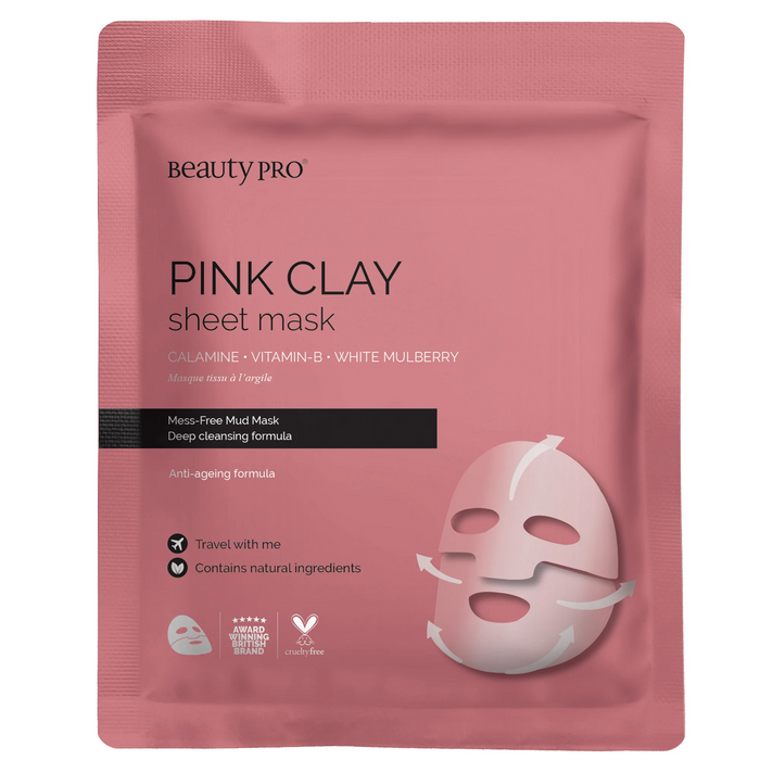 BeautyPro Pink Clay Mask
