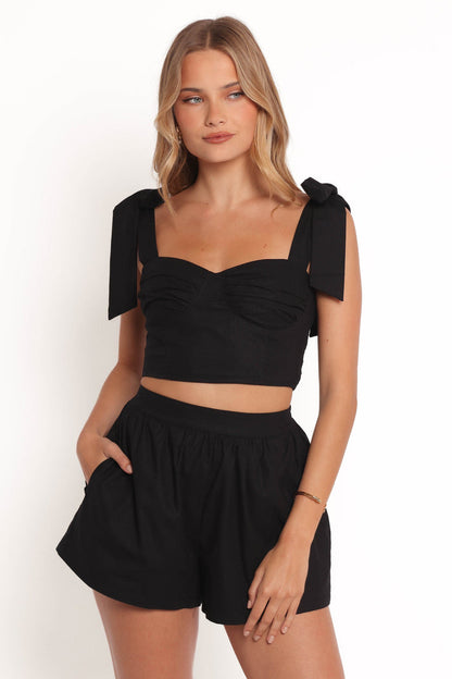 Petal and Pup USA SETS Benji Short Set - Black