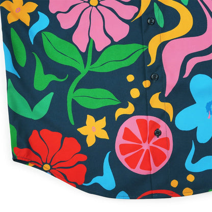 RSVLTS RSVLTS Short Sleeve Shirt BIG Groovy Garden – KUNUFLEX Short Sleeve Shirt BIG Groovy Garden – KUNUFLEX Short Sleeve Shirt