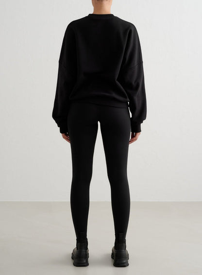 Black Apparel Terry Sweatshirt