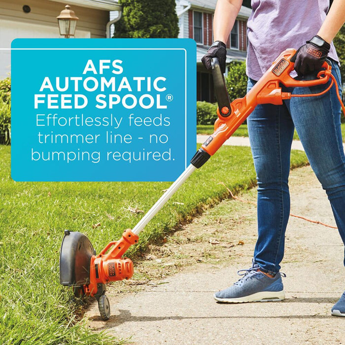 BLACK+DECKER BESTA510 6.5 Amp AFS 14-inch Corded Electric String Trimmer/Edger