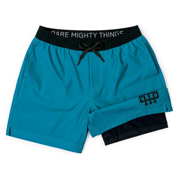 RSVLTS RSVLTS DMT Training Shorts Blue Ribbon – V1 Lined Training Shorts Blue Ribbon – V1 Lined Training Shorts