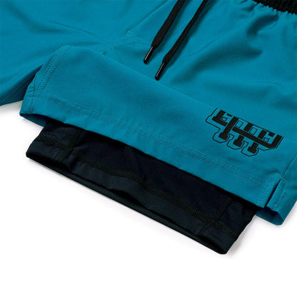 RSVLTS RSVLTS DMT Training Shorts Blue Ribbon – V1 Lined Training Shorts Blue Ribbon – V1 Lined Training Shorts