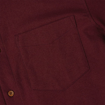 Burgundy – BorlandFlex™ Long Sleeve Flannel