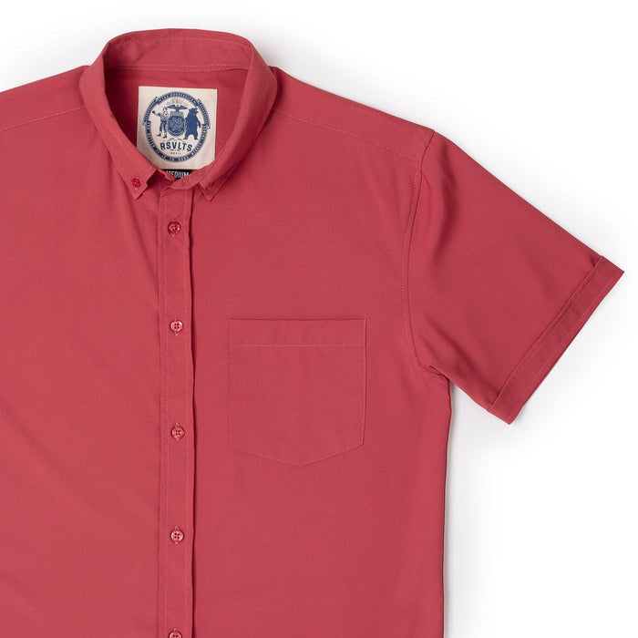 RSVLTS XS RSVLTS Cabana Collection "Siesta Red" – KUNUFLEX Short Sleeve Shirt