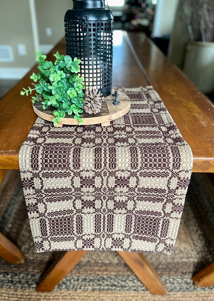 Cambridge Long Runner Chocolate/Tan
