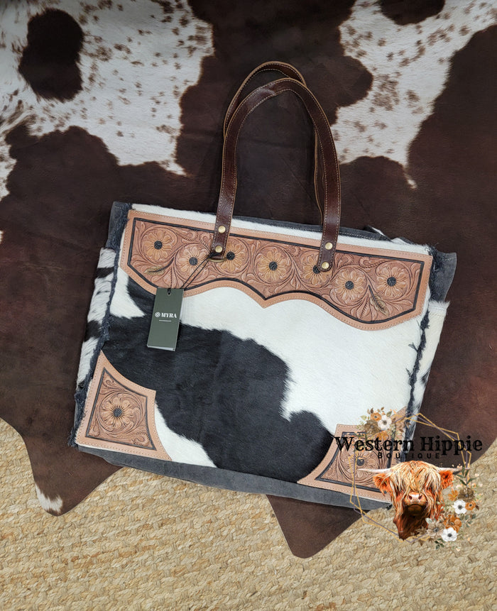 Cartwright Hand-Tooled Bag
