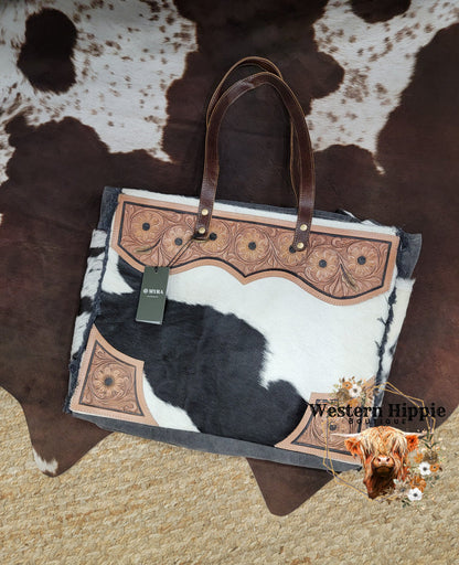 Cartwright Hand-Tooled Bag