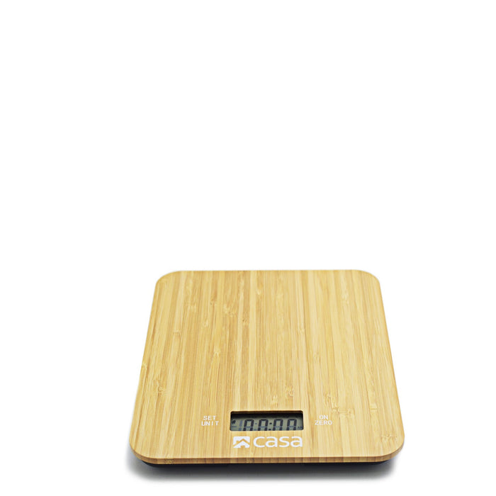 Casa Kitchen Scale LCD Screen - Oak