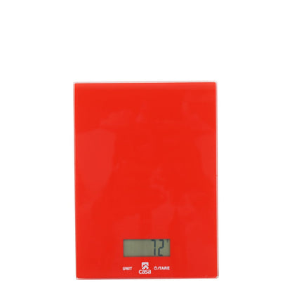 Casa Kitchen Scale LCD Screen - Red