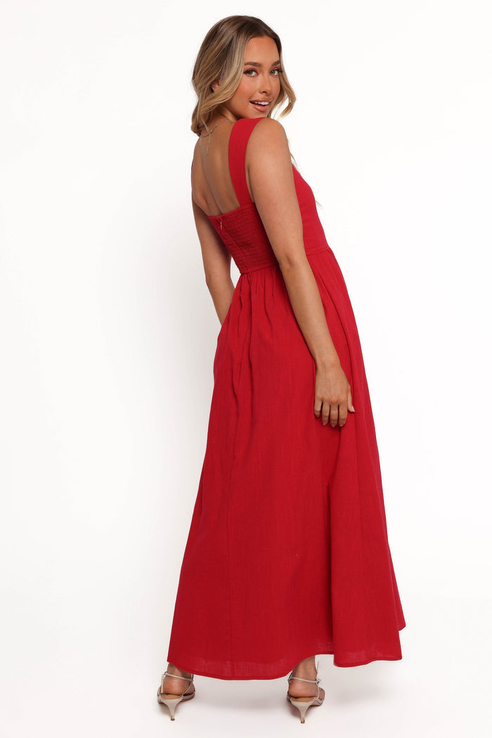 Petal and Pup USA DRESSES Caty Maxi Dress - Red