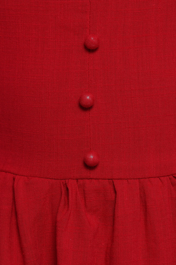 Petal and Pup USA DRESSES Caty Maxi Dress - Red