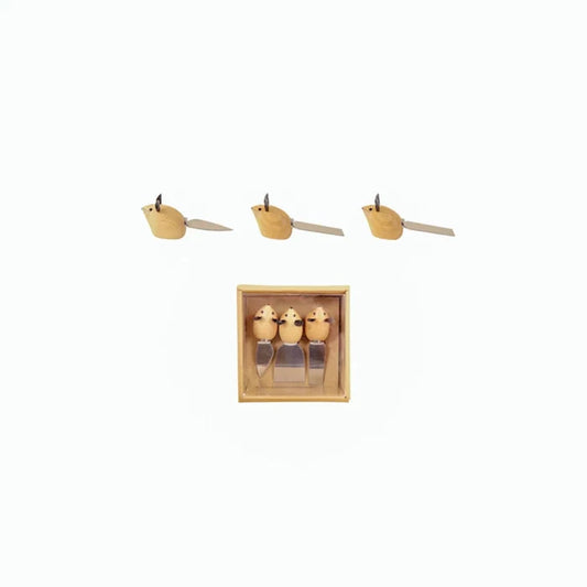 Cheese Knife Set - Mouse Handles