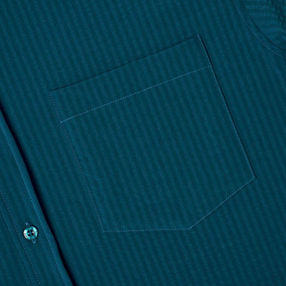 RSVLTS RSVLTS Chesapeake Bay _ Stretch Seersucker Short Sleeve Shirt