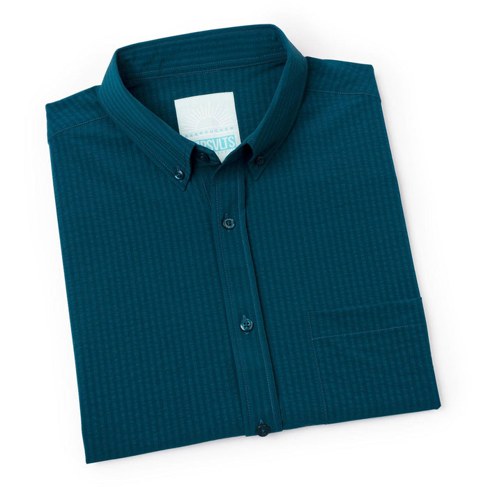 RSVLTS RSVLTS Chesapeake Bay _ Stretch Seersucker Short Sleeve Shirt