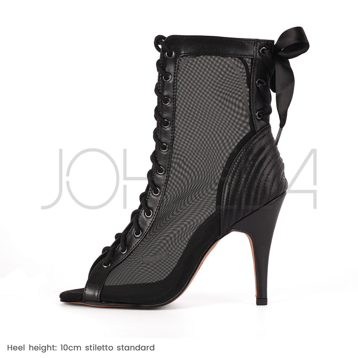 Chloe noir - Talons stilettos - Prête à expédier