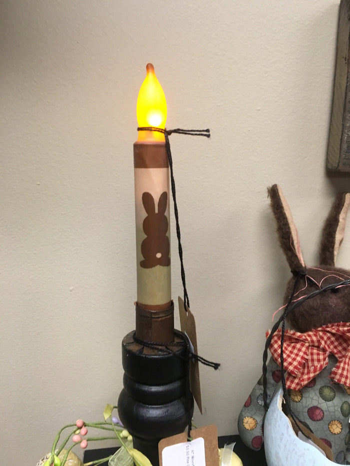 Chocolate Bunny Timer Taper