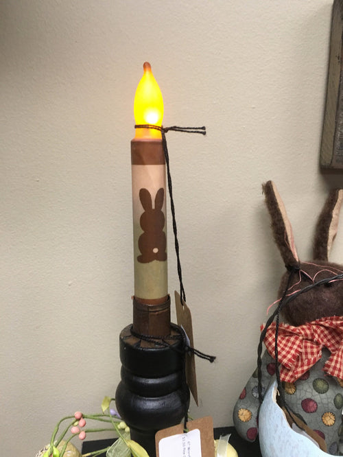 Chocolate Bunny Timer Taper