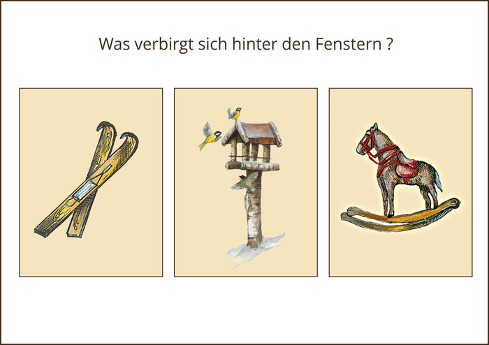 Christmas Mail / Weihnachtspost Advent Calendar