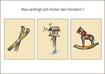Christmas Mail / Weihnachtspost Advent Calendar