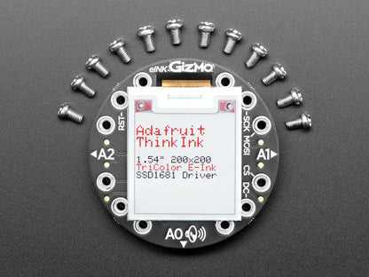 Circuit Playground 200x200 Tri-Color E-Ink Gizmo (E-Ink Display + Audio Amplifier) by Adafruit - The Pi Hut