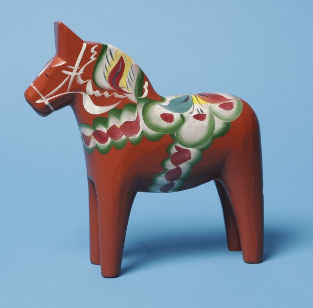 Classic / Original Red Dala Horse - 4"