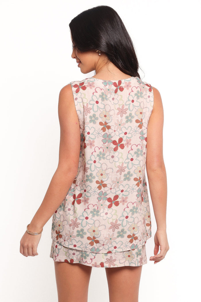 Petal and Pup USA TOPS Clemie Wrap Top - Mirabelle Floral