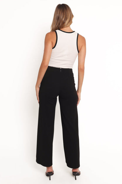 Petal and Pup USA BOTTOMS Colette Pants - Black