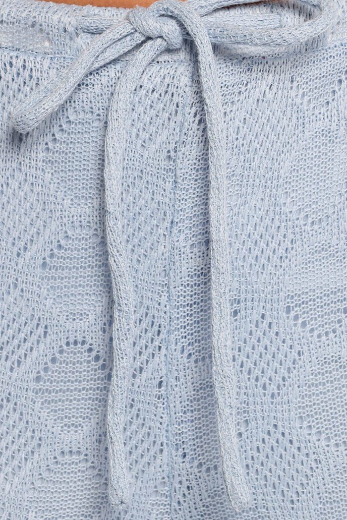 Petal and Pup USA BOTTOMS Cora Knit Pant - Blue