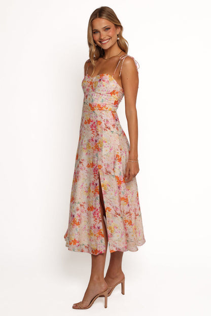 Petal and Pup USA DRESSES Cordelia Midi Dress - Floral