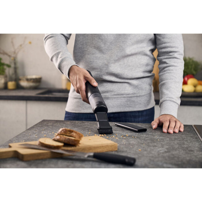 Cordless Vacuum Cleaner in use