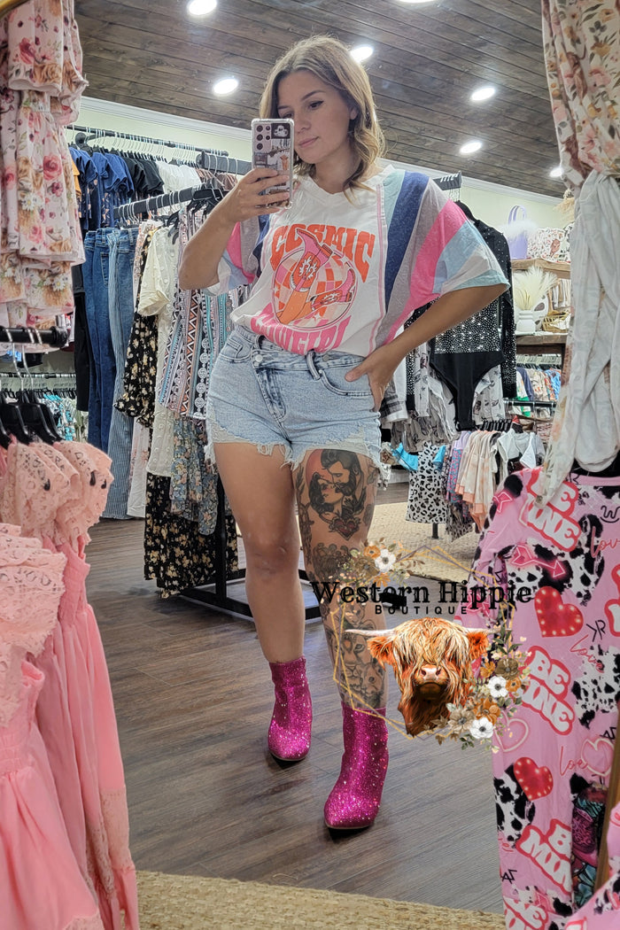Cosmic cowgirl t-shirt