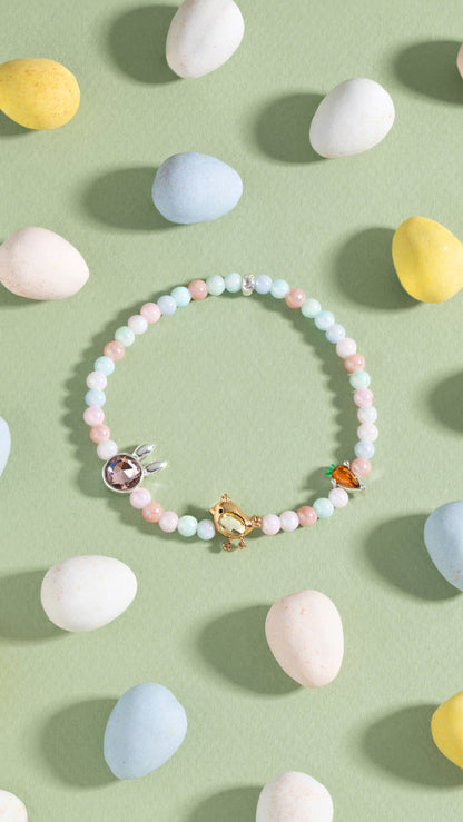 Crystal Bunny Stretch Bracelet