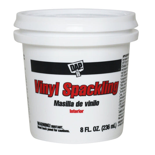 DAP Vinyl Spackling an all purpose formula that is perfect for household repairs. Interior use - DAP12132 MEGA