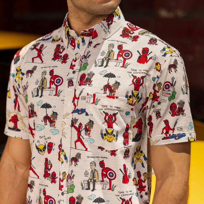 RSVLTS Marvel Short Sleeve Shirt Deadpool & Wolverine "Wade's World" – KUNUFLEX Short Sleeve Shirt
