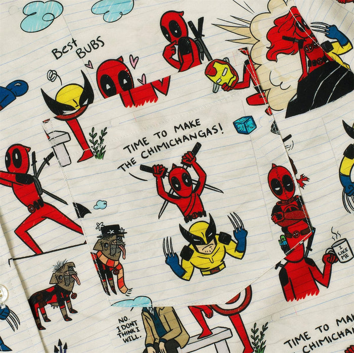 RSVLTS Marvel Short Sleeve Shirt Deadpool & Wolverine "Wade's World" – KUNUFLEX Short Sleeve Shirt