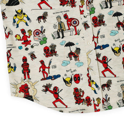 RSVLTS Marvel Short Sleeve Shirt Deadpool & Wolverine "Wade's World" – KUNUFLEX Short Sleeve Shirt