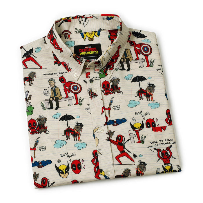 RSVLTS Marvel Short Sleeve Shirt Deadpool & Wolverine "Wade's World" – KUNUFLEX Short Sleeve Shirt