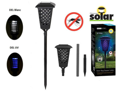 DECOLITE Solar LED & UV Bug Zapper Lamp - 49029