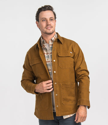 DESOTO STRETCH CANVAS JACKET