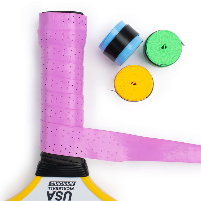 RSVLTS RSVLTS® Breakfast Balls Pickleball Collection "Blue Yellow" _ Pickleball Paddle Set Breakfast Balls Pickleball Collection "Blue Yellow" _ Pickleball Paddle Set