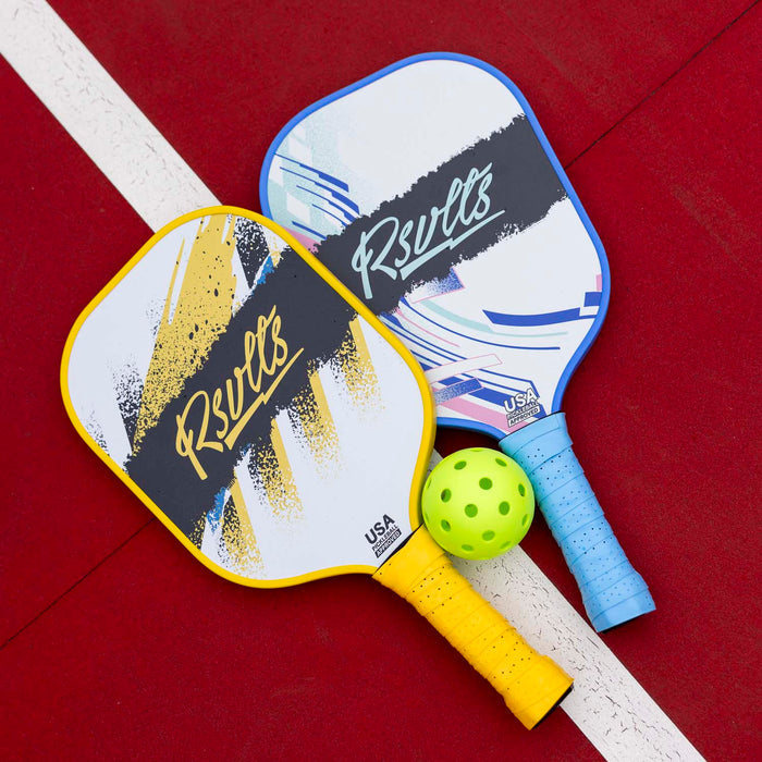 RSVLTS Breakfast Balls Pickleball Paddle Dink Responsibly / It’s Not Your Fault – Pickleball Paddle Set Dink Responsibly / It’s Not Your Fault – Pickleball Paddle Set