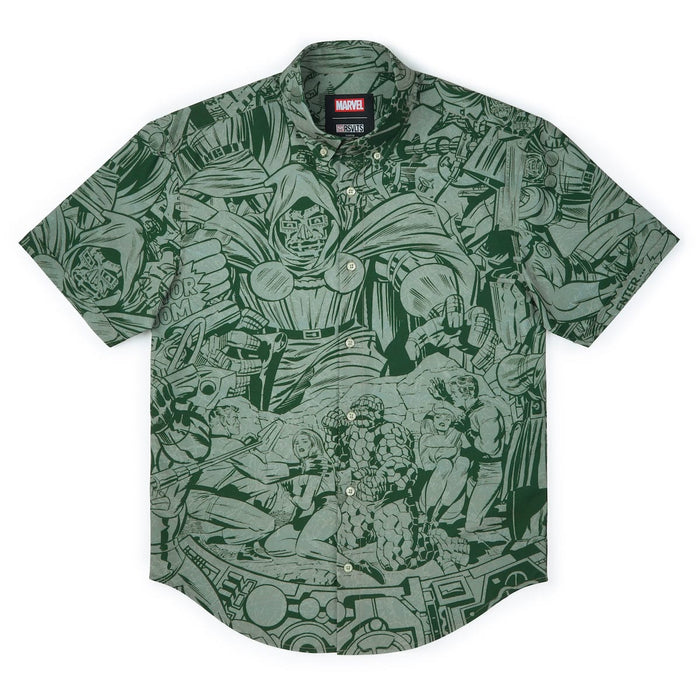 RSVLTS XS Marvel Short Sleeve Shirt Dr. Doom "Impending Doom" – KUNUFLEX Short Sleeve Shirt Dr. Doom "Impending Doom" – KUNUFLEX Short Sleeve Shirt