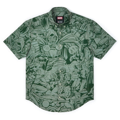 RSVLTS XS Marvel Short Sleeve Shirt Dr. Doom "Impending Doom" – KUNUFLEX Short Sleeve Shirt Dr. Doom "Impending Doom" – KUNUFLEX Short Sleeve Shirt